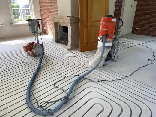 Vloerverwarming frezen, foto 1